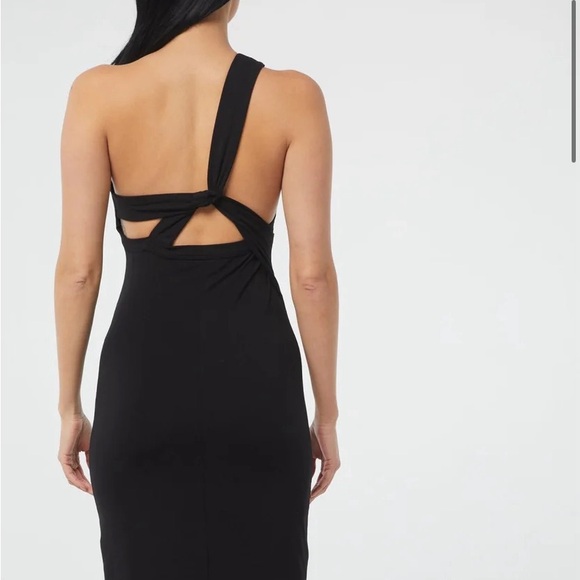 Black dress maxi - Picture 2 of 2